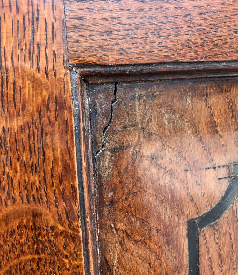 Large Georgian Oak Floorstanding Corner Cupboard  View XXIII