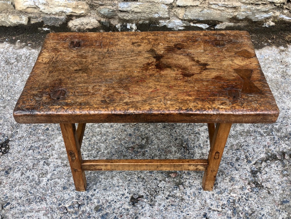 Primitive Slab Top Pig Table View III
