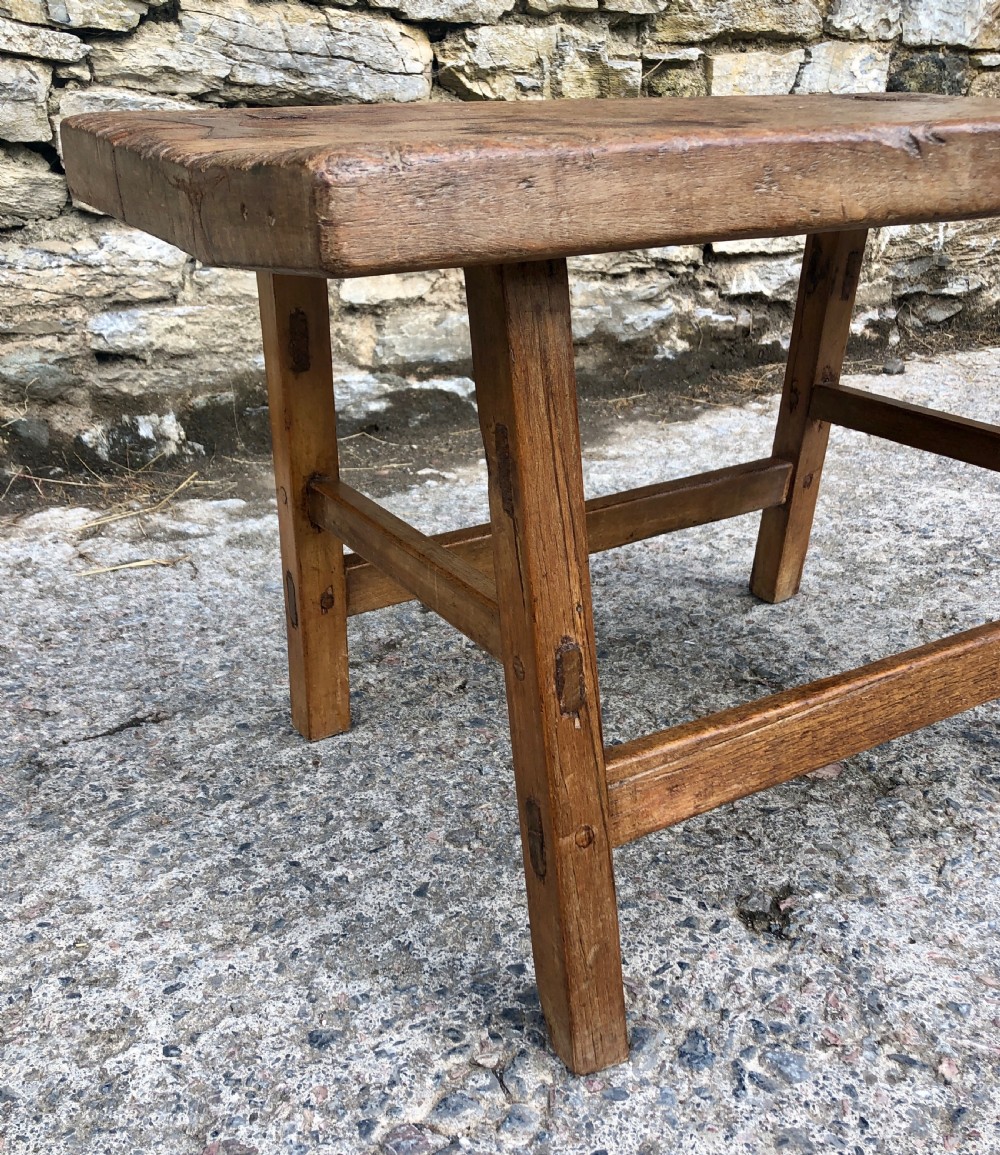Primitive Slab Top Pig Table View VI