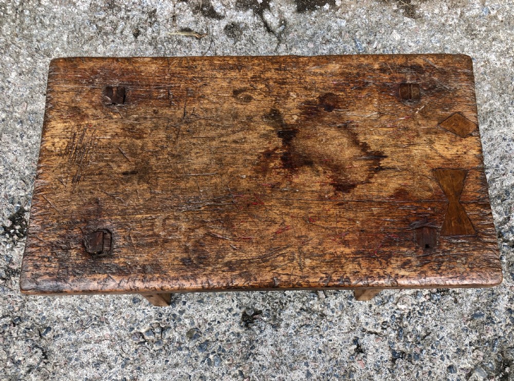 Primitive Slab Top Pig Table View IX