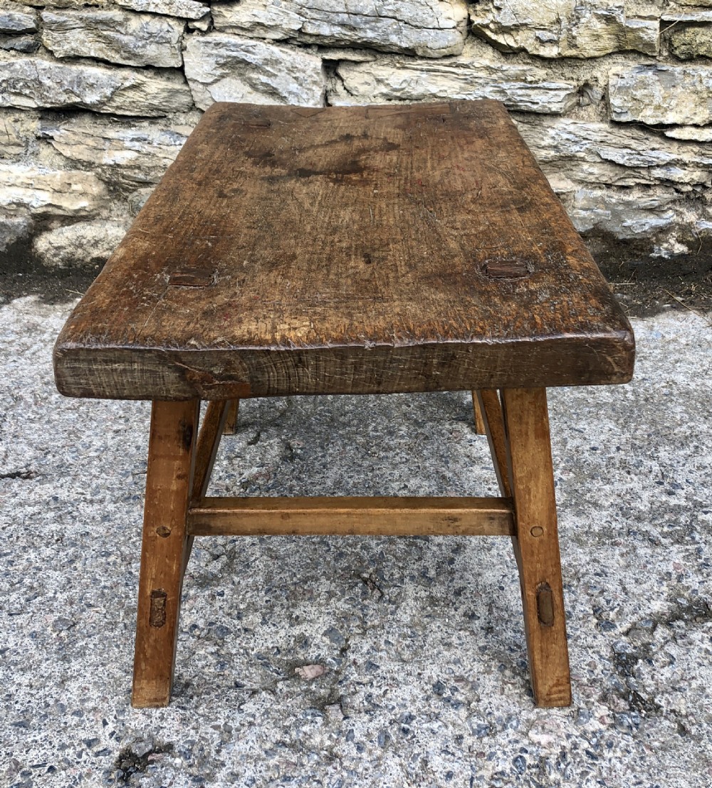 Primitive Slab Top Pig Table View XV