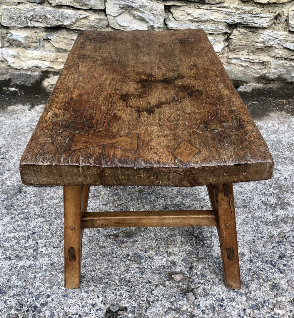 Primitive Slab Top Pig Table View XVII