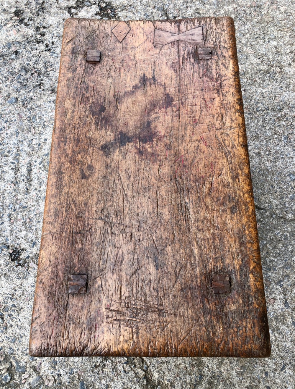 Primitive Slab Top Pig Table View XVIII
