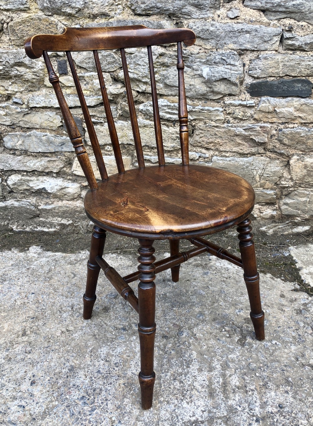 Set of 6 Antique Penny Chairs  View IX
