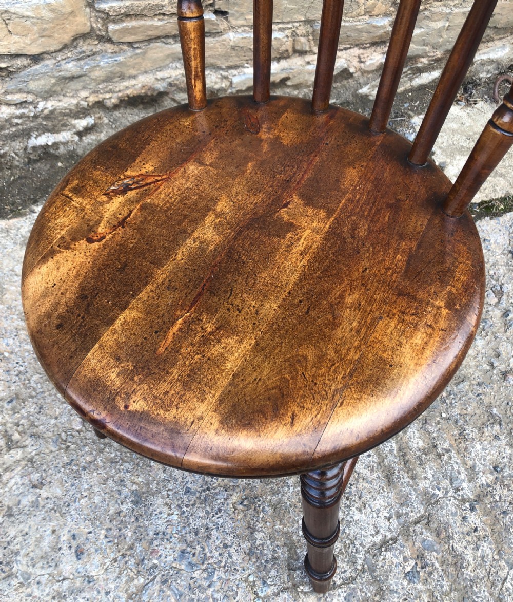 Set of 6 Antique Penny Chairs  View XI