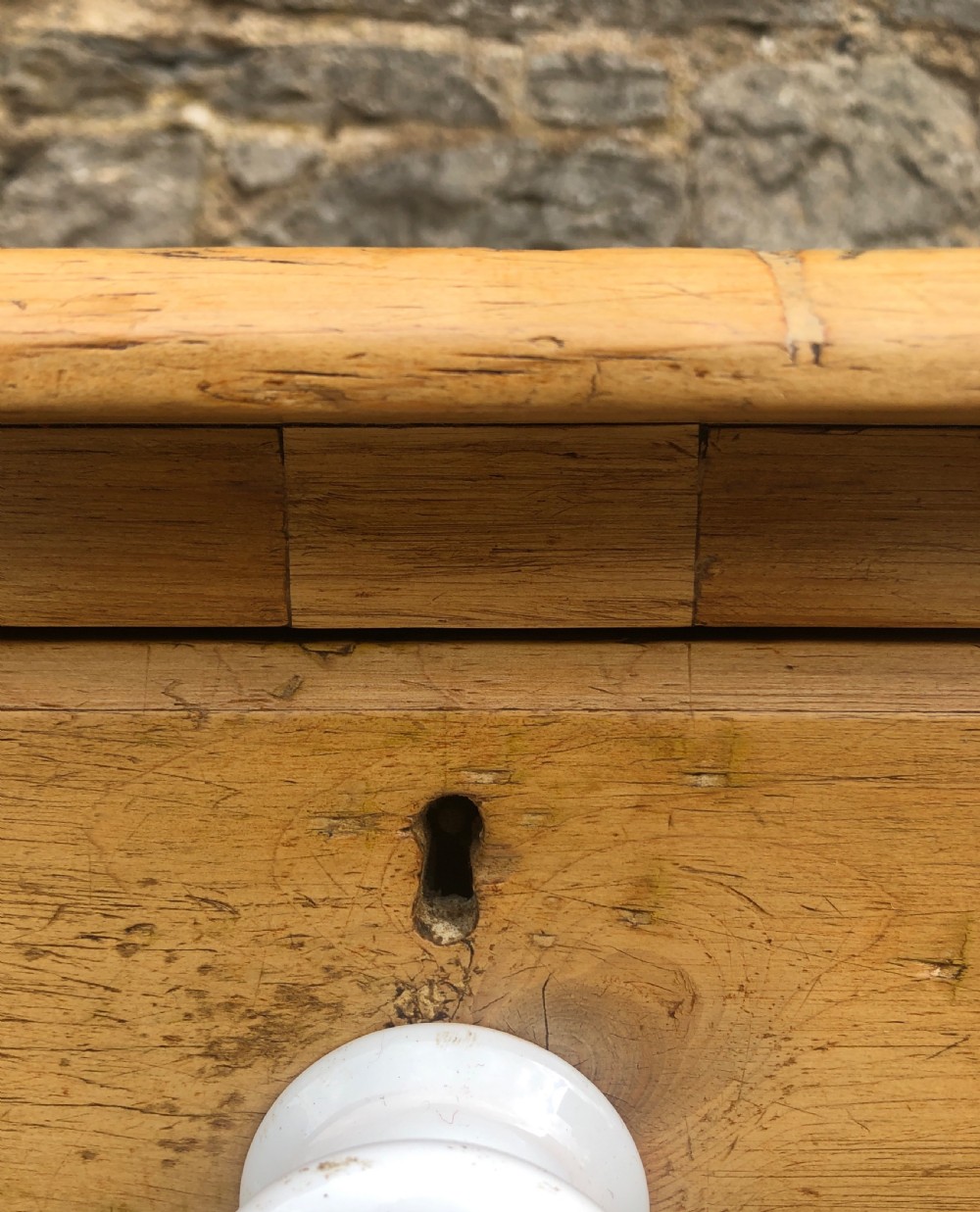 Victorian Pine Chest of Drawers  View X