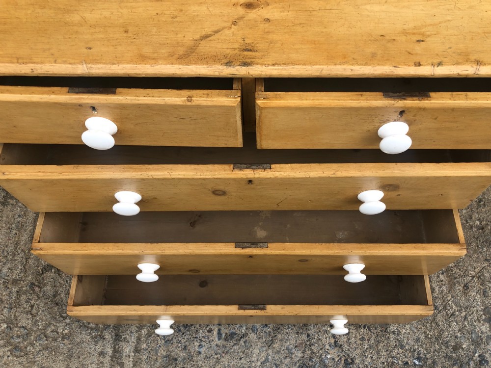 Victorian Pine Chest of Drawers  View XI