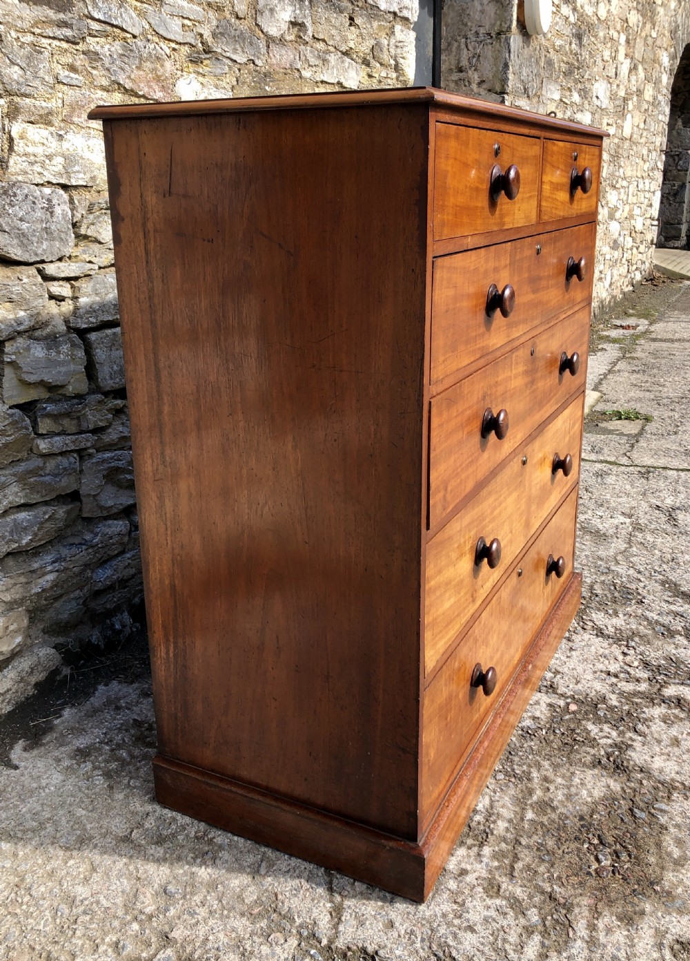 Large Victorian Mahogany Chest of Drawers View V