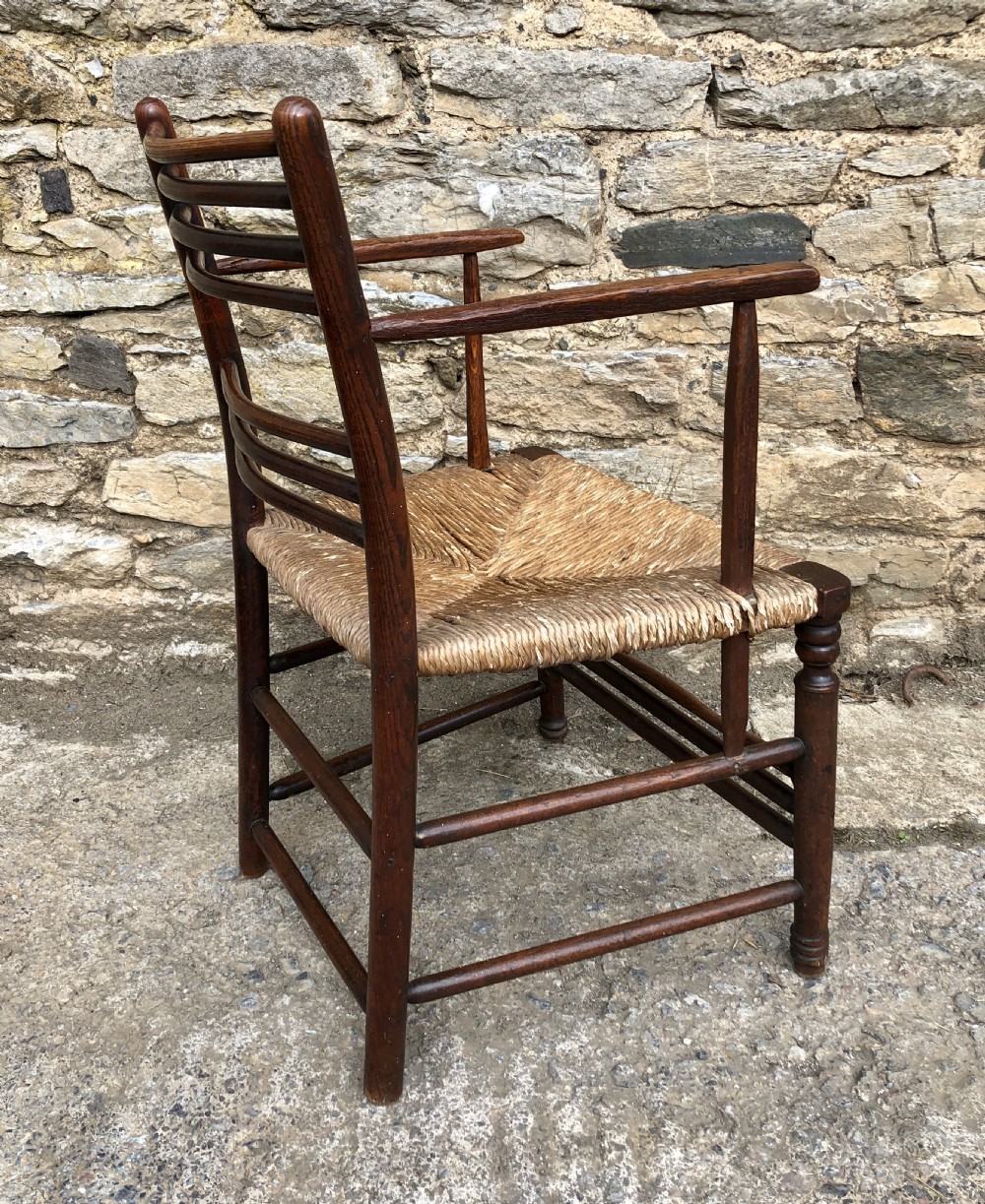Antique Sussex Style Country Chair  View VI