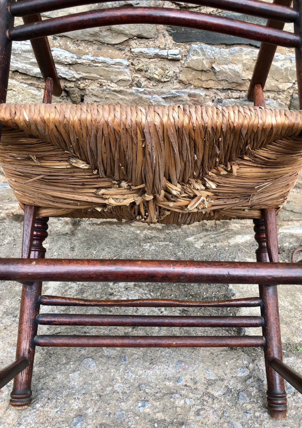 Antique Sussex Style Country Chair  View XVII