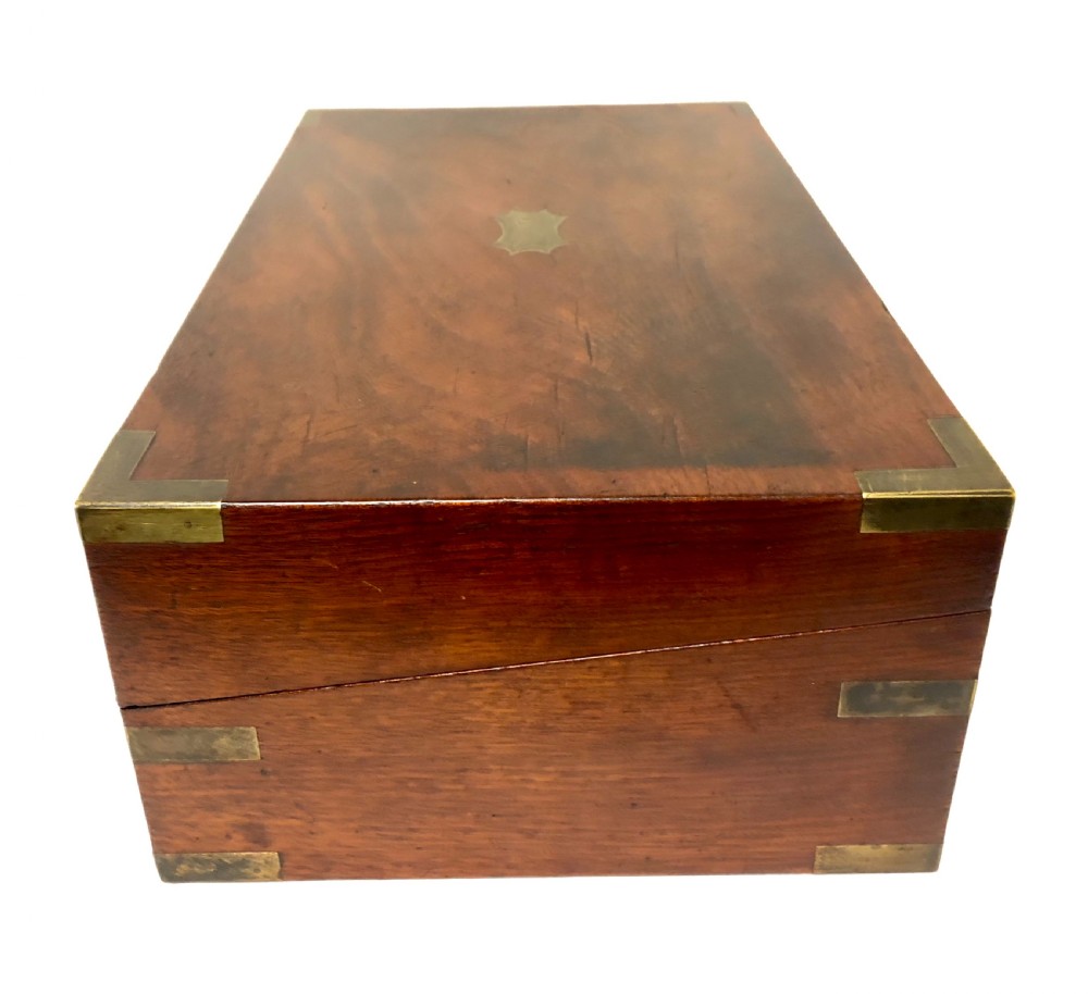 Antique Victorian Mahogany Writing Slope Box View III