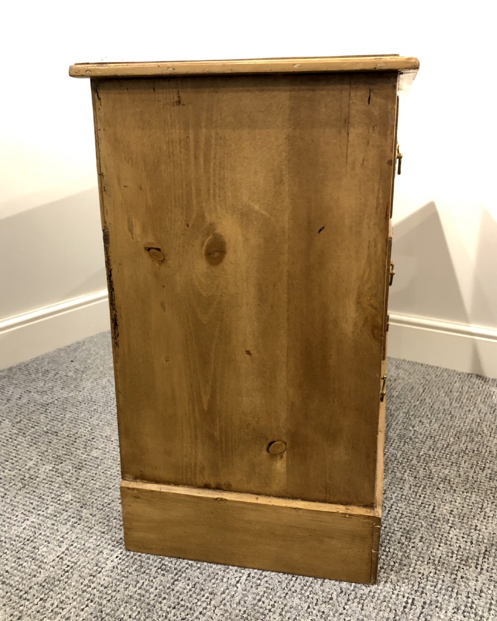 Small Antique Pine Chest of Drawers  View VI