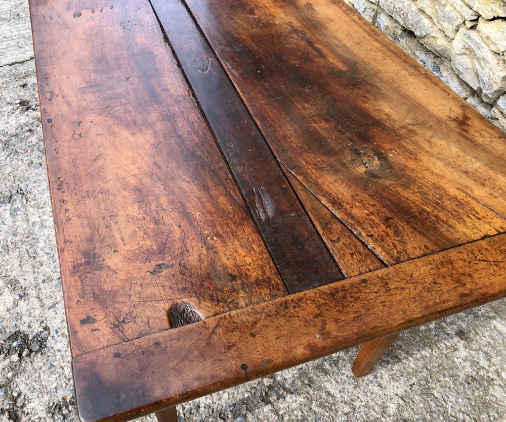 Antique French Walnut Farmhouse Table  View VIII