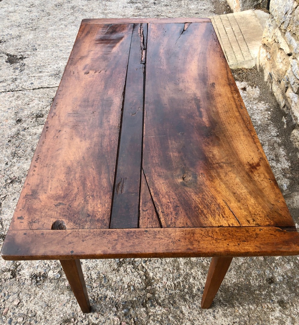 Antique French Walnut Farmhouse Table  View IX