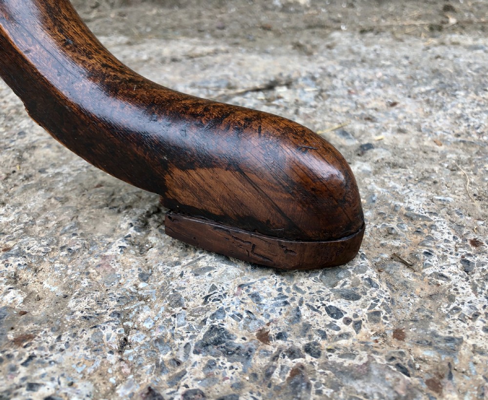 Georgian Oak Tilt Top Occasional Table  View XI