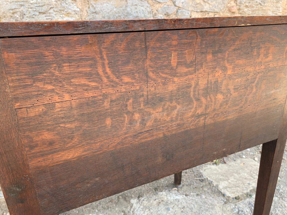 Antique Georgian Oak Clerk's Desk  View VII