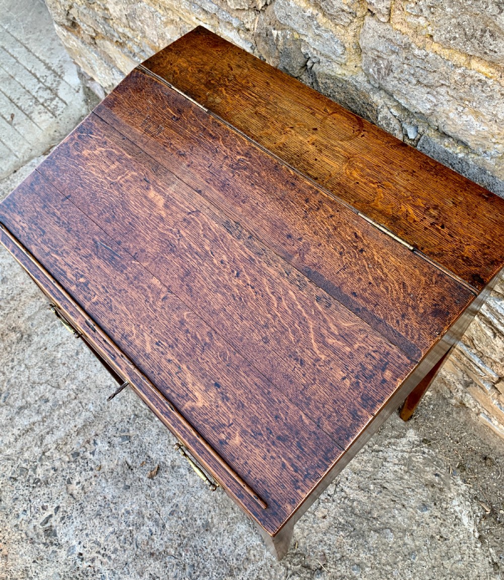 Antique Georgian Oak Clerk's Desk  View X