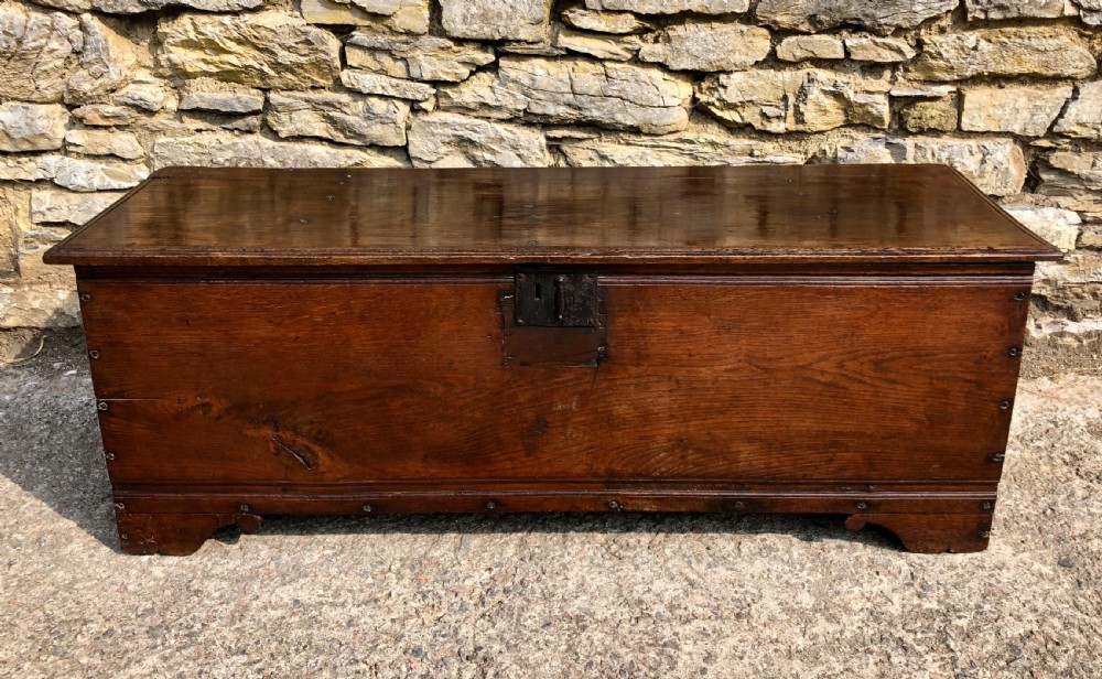 Antique 18th Century Oak Sword Chest 