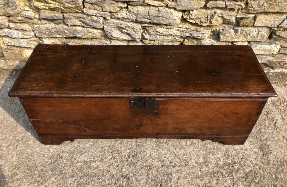 Antique 18th Century Oak Sword Chest  View VI