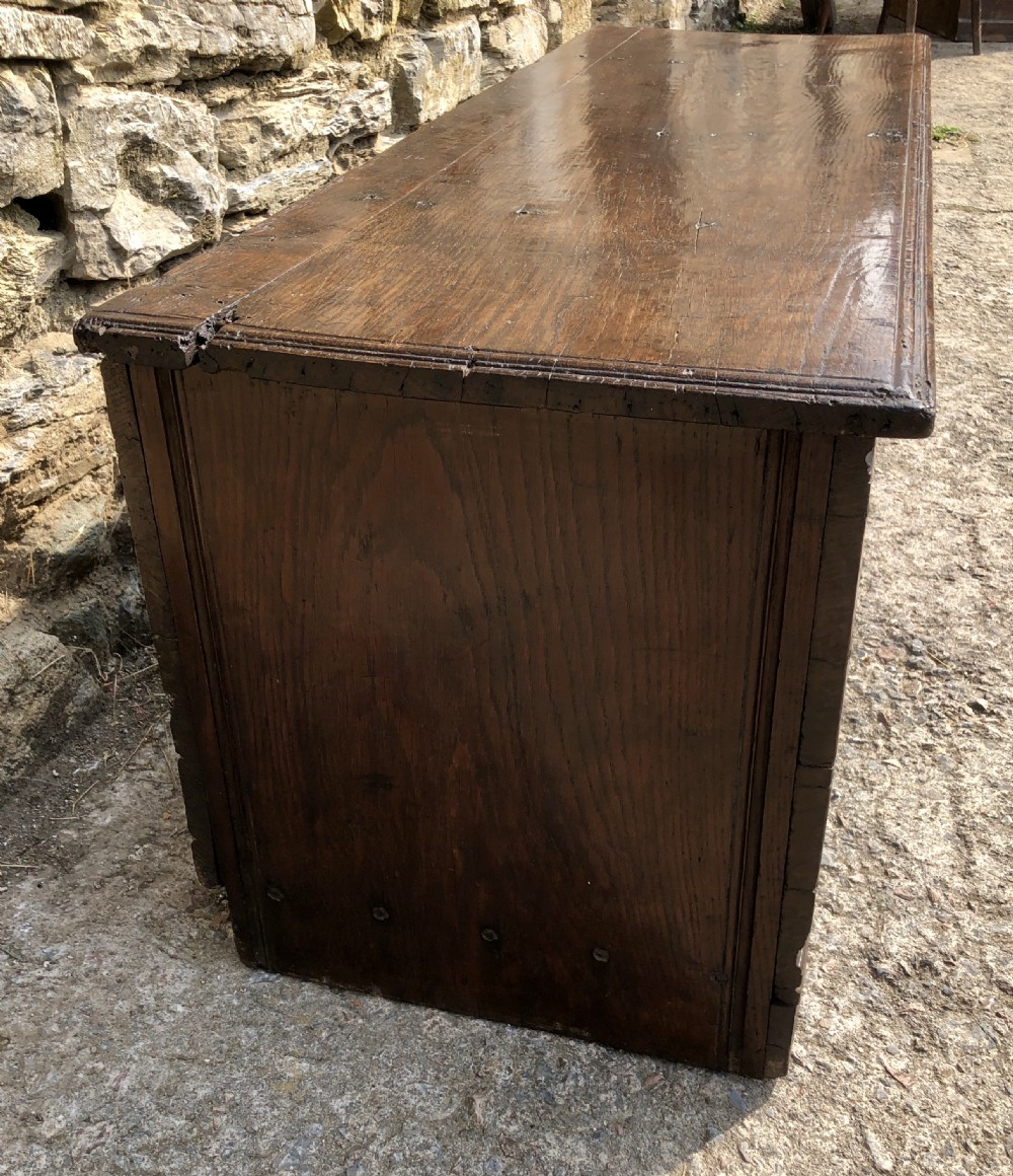 Antique 18th Century Oak Sword Chest  View VII