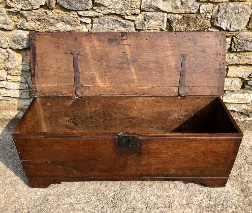 Antique 18th Century Oak Sword Chest  View IX