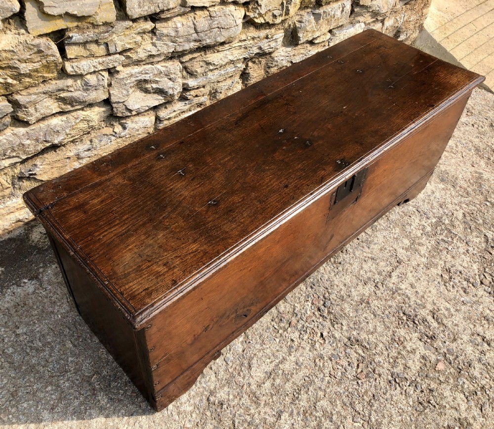 Antique 18th Century Oak Sword Chest  View XIII