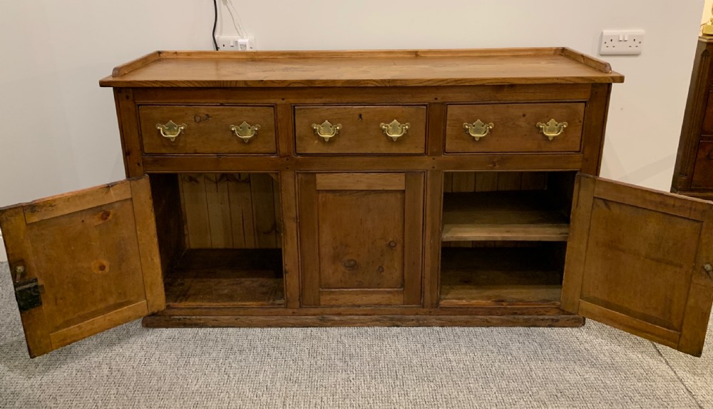 Antique Elm and Pine Westcountry Dresser Base  View VIII
