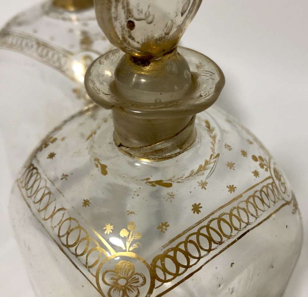 Antique Dutch Travelling Decanter Box with Glasses View IX