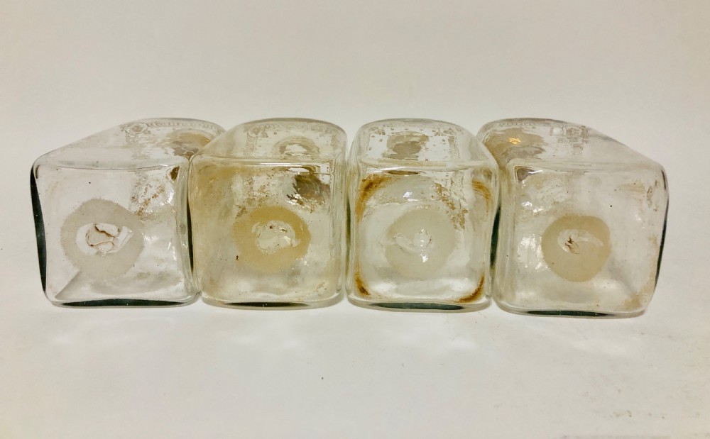 Antique Dutch Travelling Decanter Box with Glasses View X