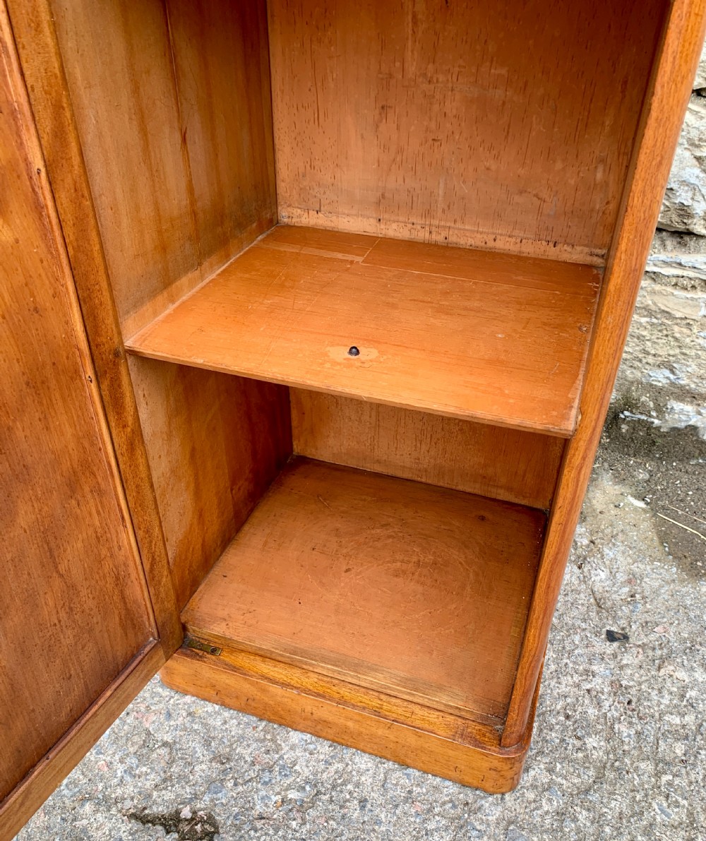 Antique Victorian Satinwood Bedside Pot Cupboard  View VIII