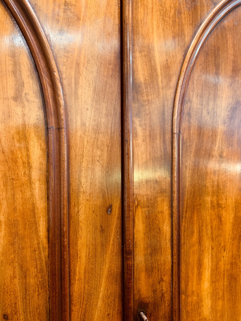 Victorian Mahogany Linen Press Cupboard View IX