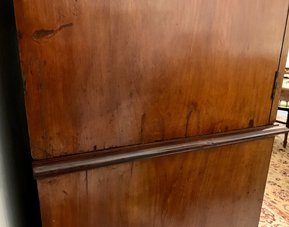Victorian Mahogany Linen Press Cupboard View X