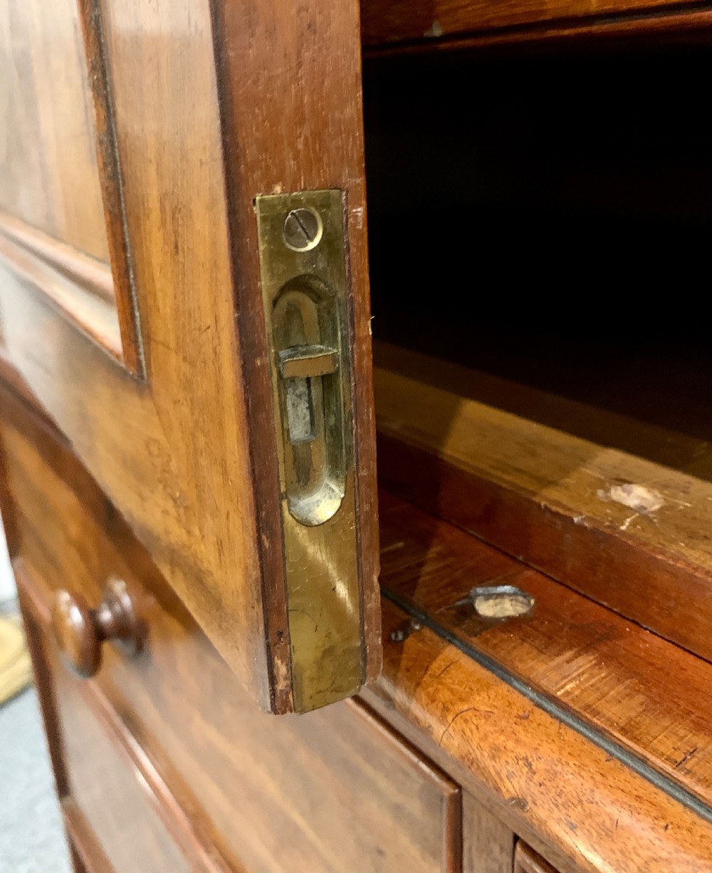 Victorian Mahogany Linen Press Cupboard View XVI