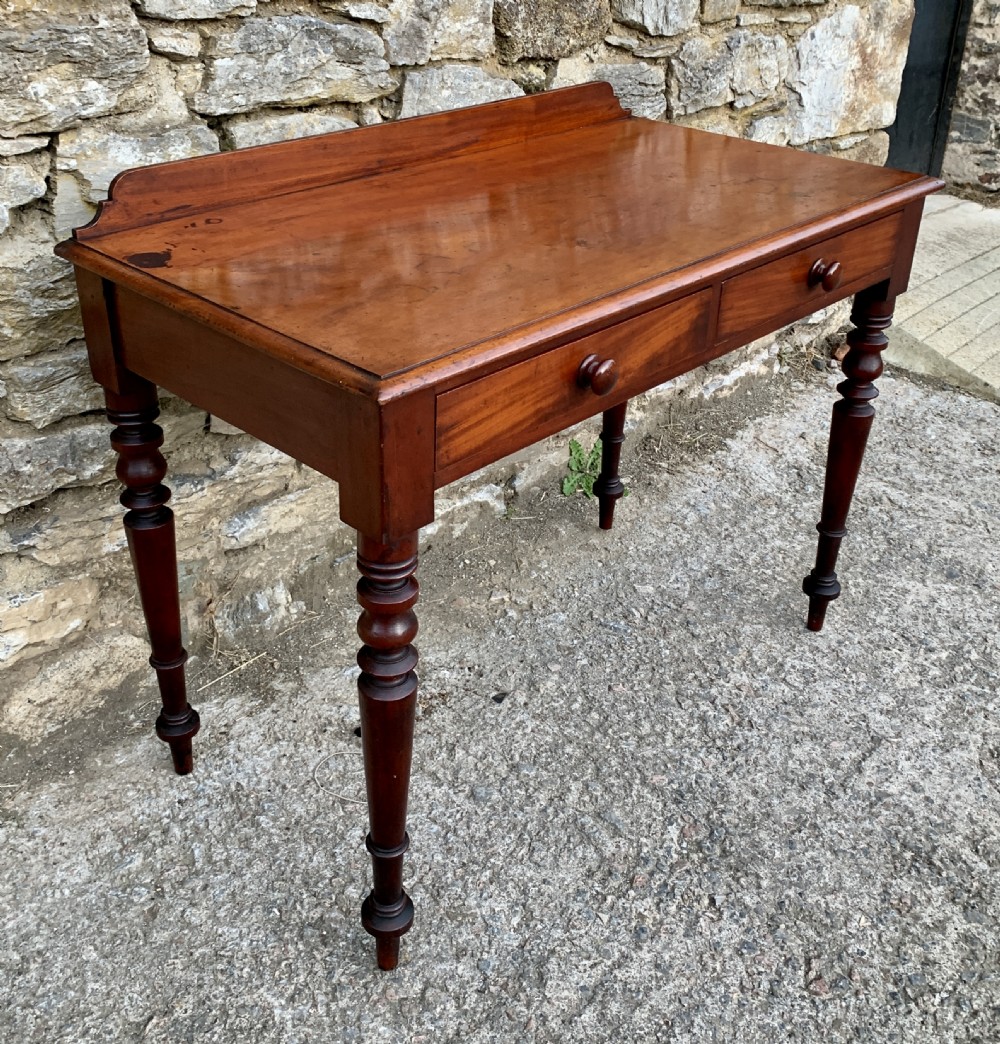 Victorian Mahogany Side Table View IV