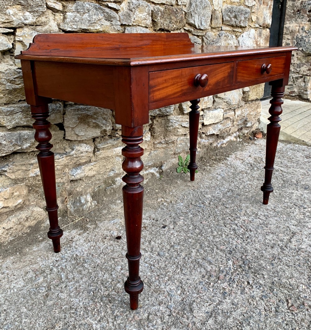 Victorian Mahogany Side Table View V