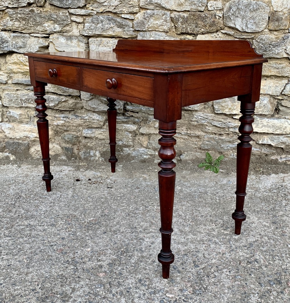 Victorian Mahogany Side Table View VI