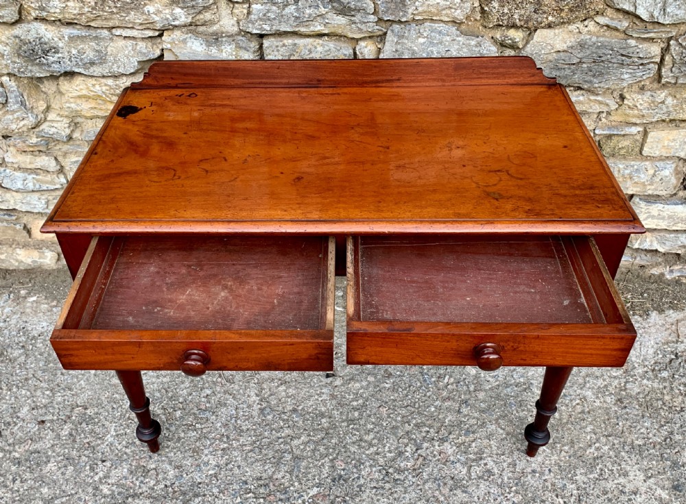 Victorian Mahogany Side Table View XI