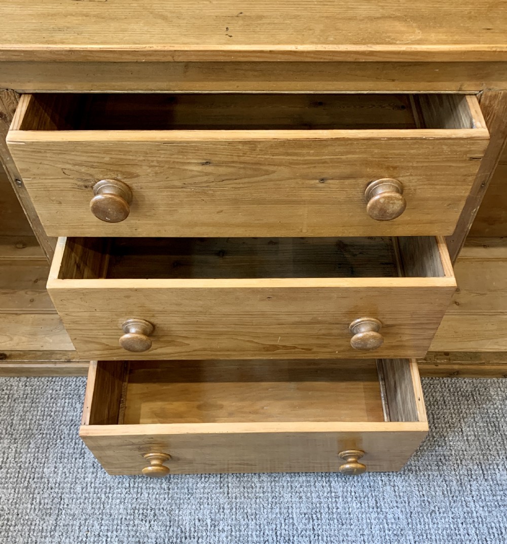 Large Antique Pine Dresser View VII