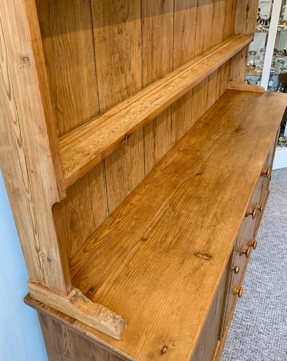 Large Antique Pine Dresser View VIII
