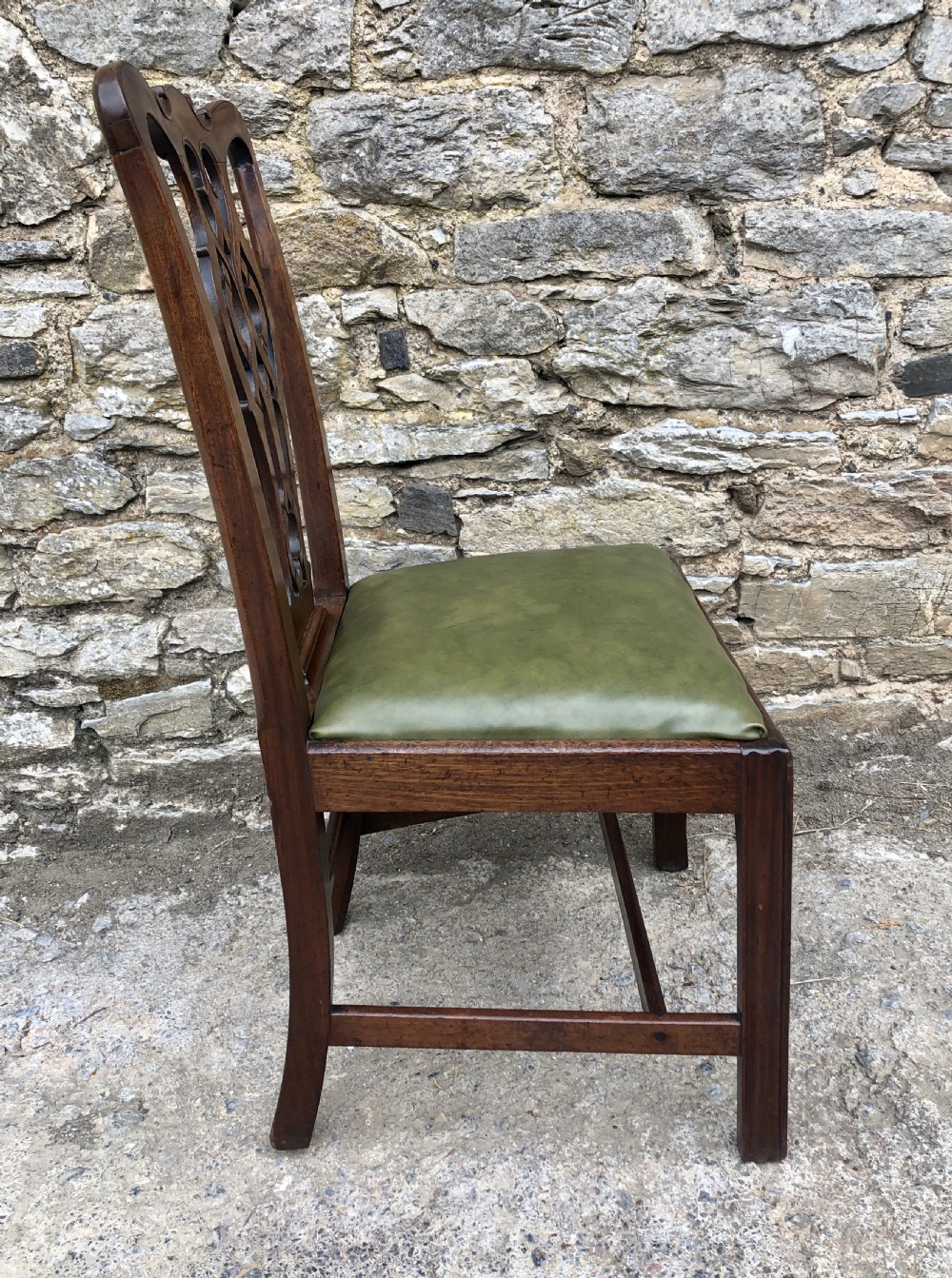 Set of 6 Georgian Mahogany Dining Chairs  View IX