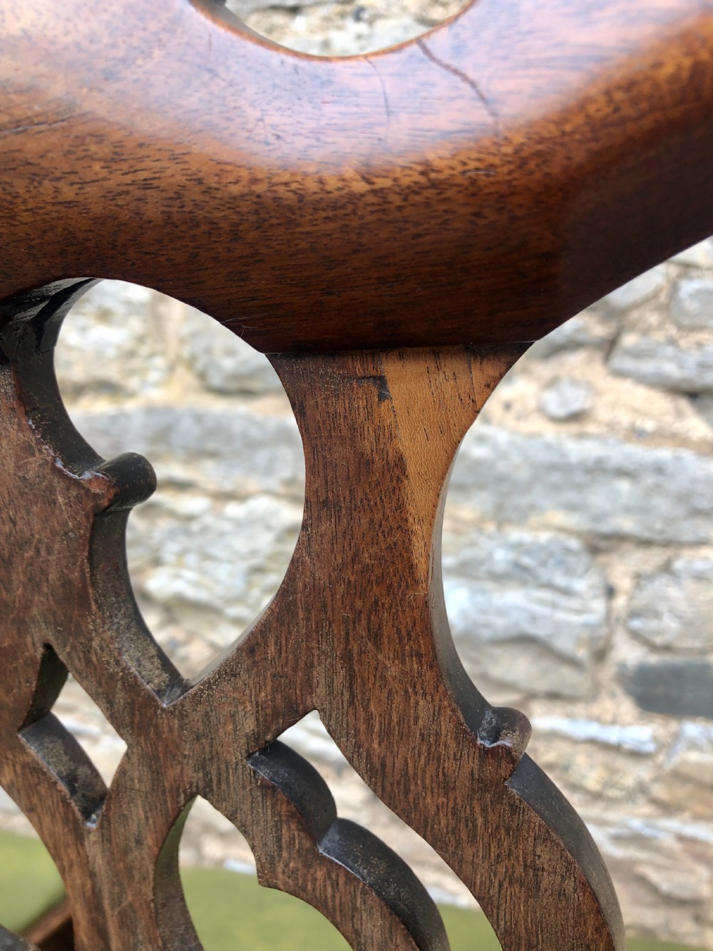 Set of 6 Georgian Mahogany Dining Chairs  View X