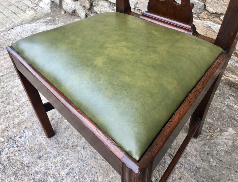 Set of 6 Georgian Mahogany Dining Chairs  View XVII