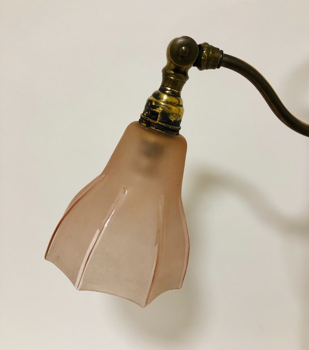 Antique Adjustable Desk Lamp  View V