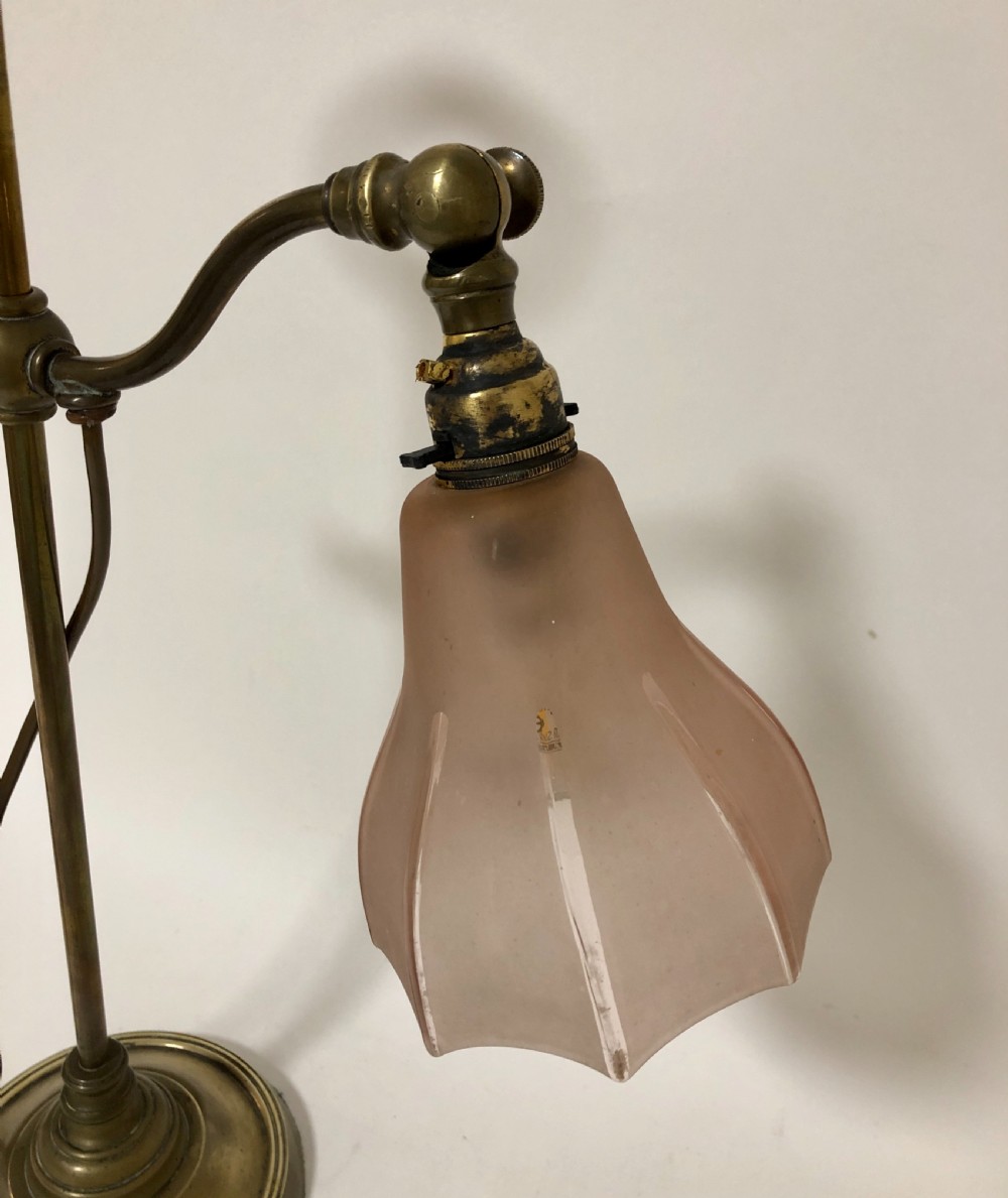 Antique Adjustable Desk Lamp  View VI