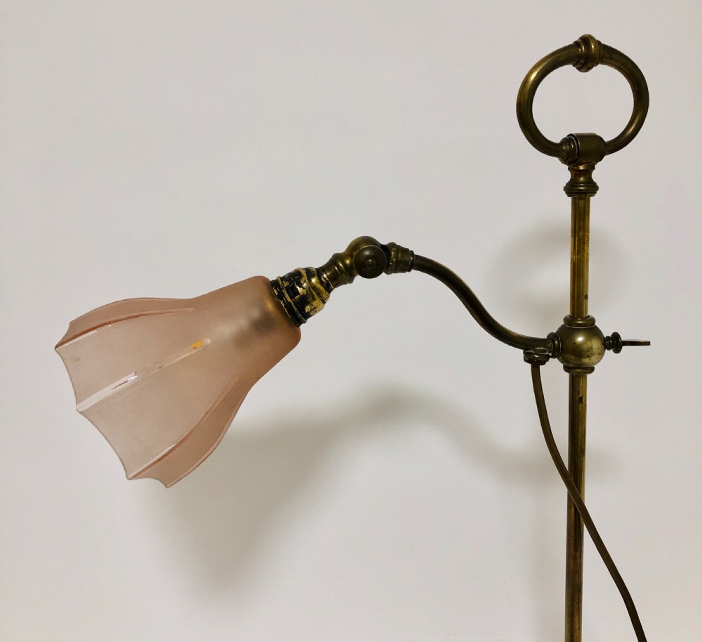 Antique Adjustable Desk Lamp  View VIII