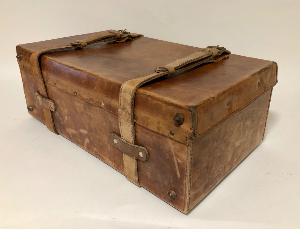Antique Leather Cartridge Case View II