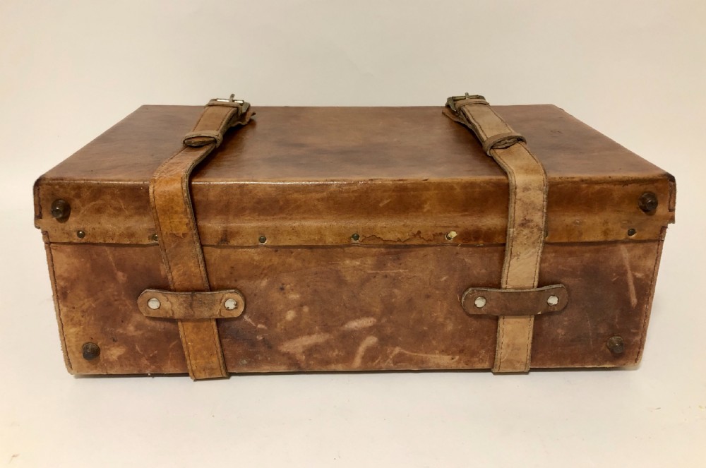 Antique Leather Cartridge Case View IV