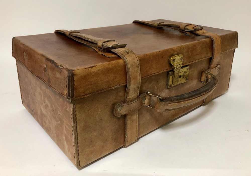 Antique Leather Cartridge Case View VI