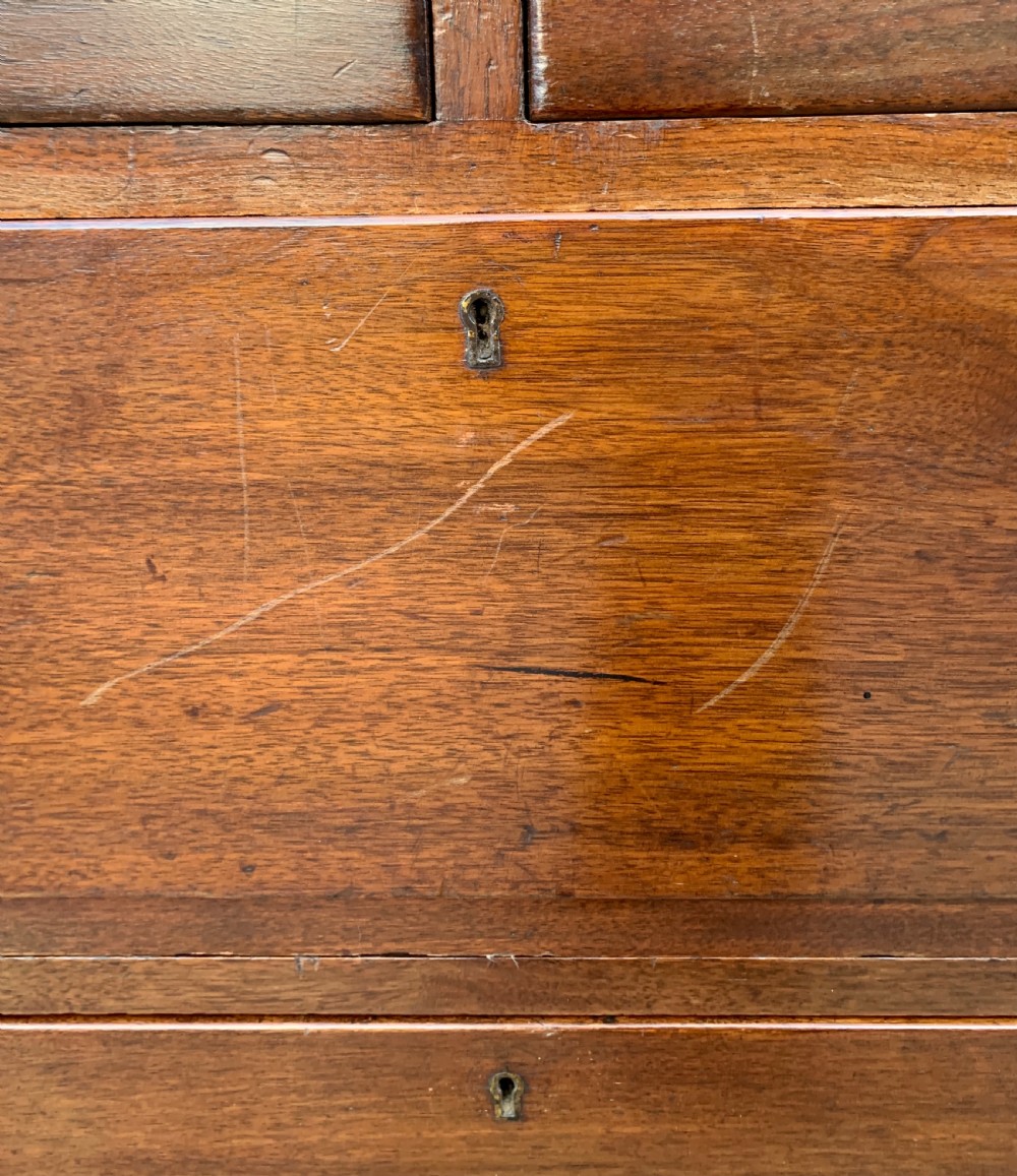 Antique Military Campaign Teak Chest of Drawers View XVIII
