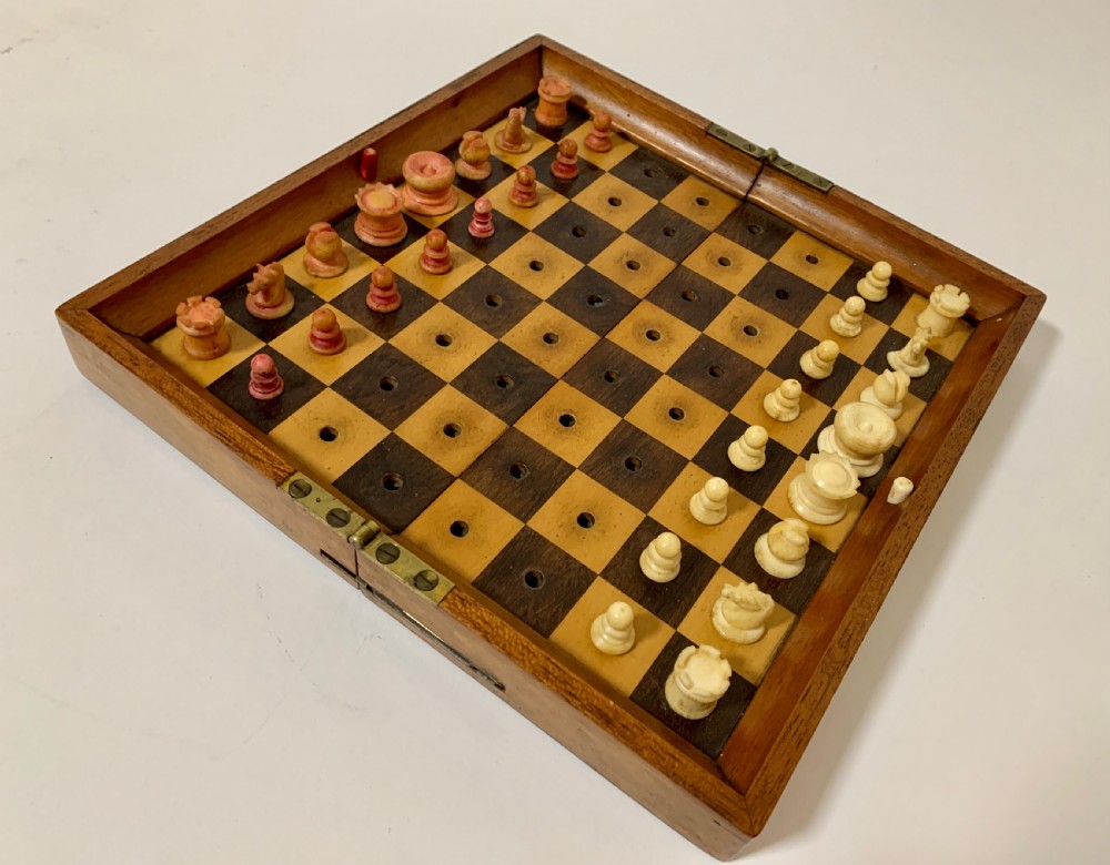 Jaques In Statu Quo Travelling Chess Set View VIII